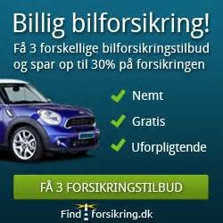 bilforsikring priser sammenligning.